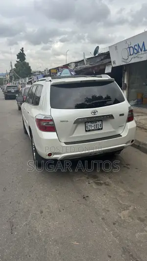Toyota Highlander Hybrid Limited 2008 White