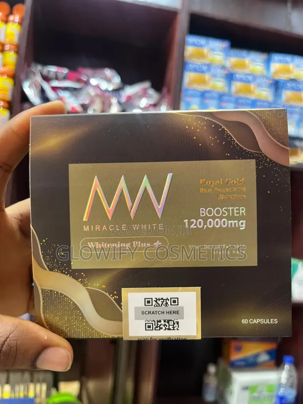 Miracle White Whitening Supplement don siyarwa - Glowify Cosmetics   Farashi:  33,500 a Jiji.ng [Ojo]