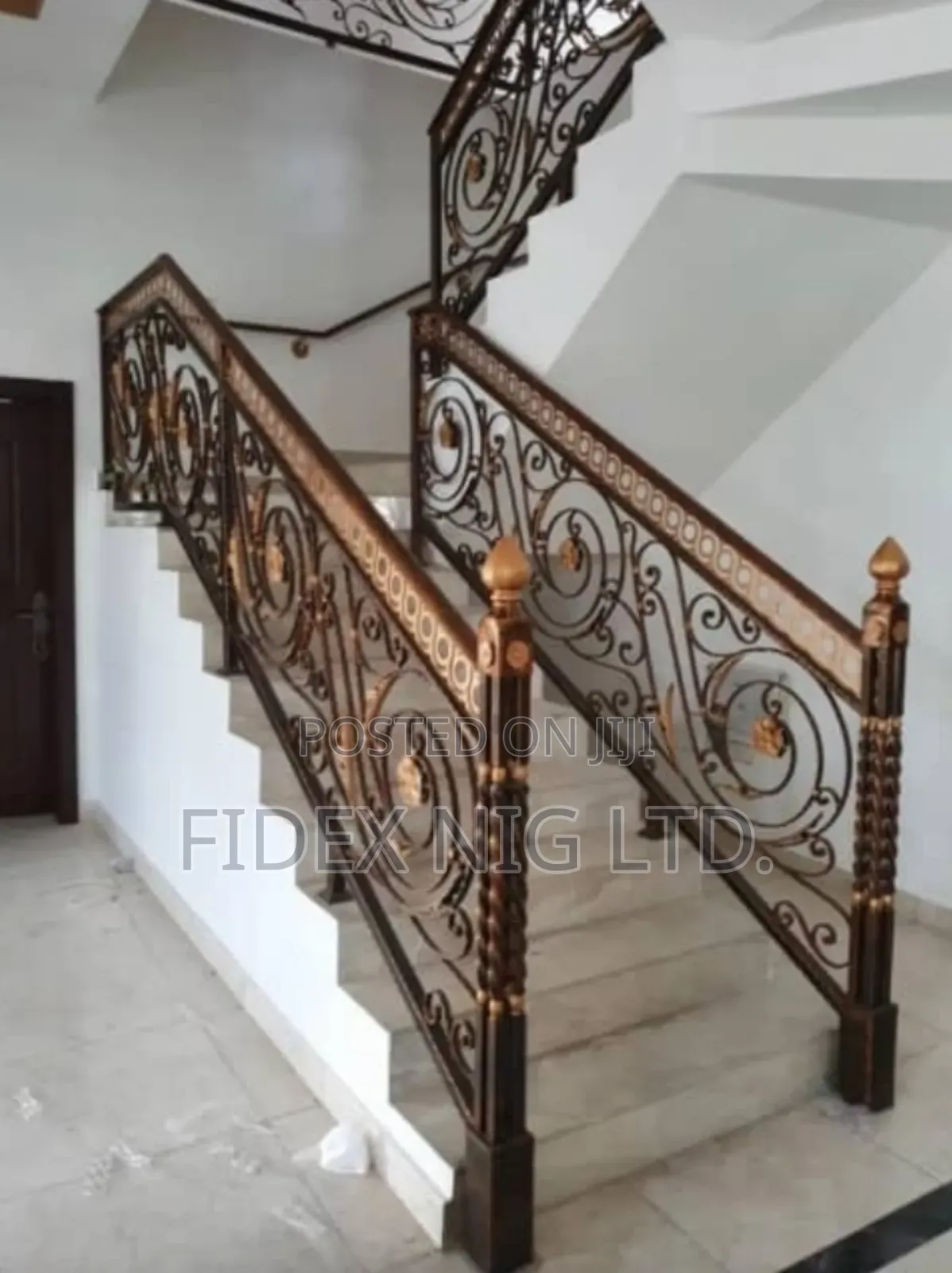 Staircase Wrought Iron Design