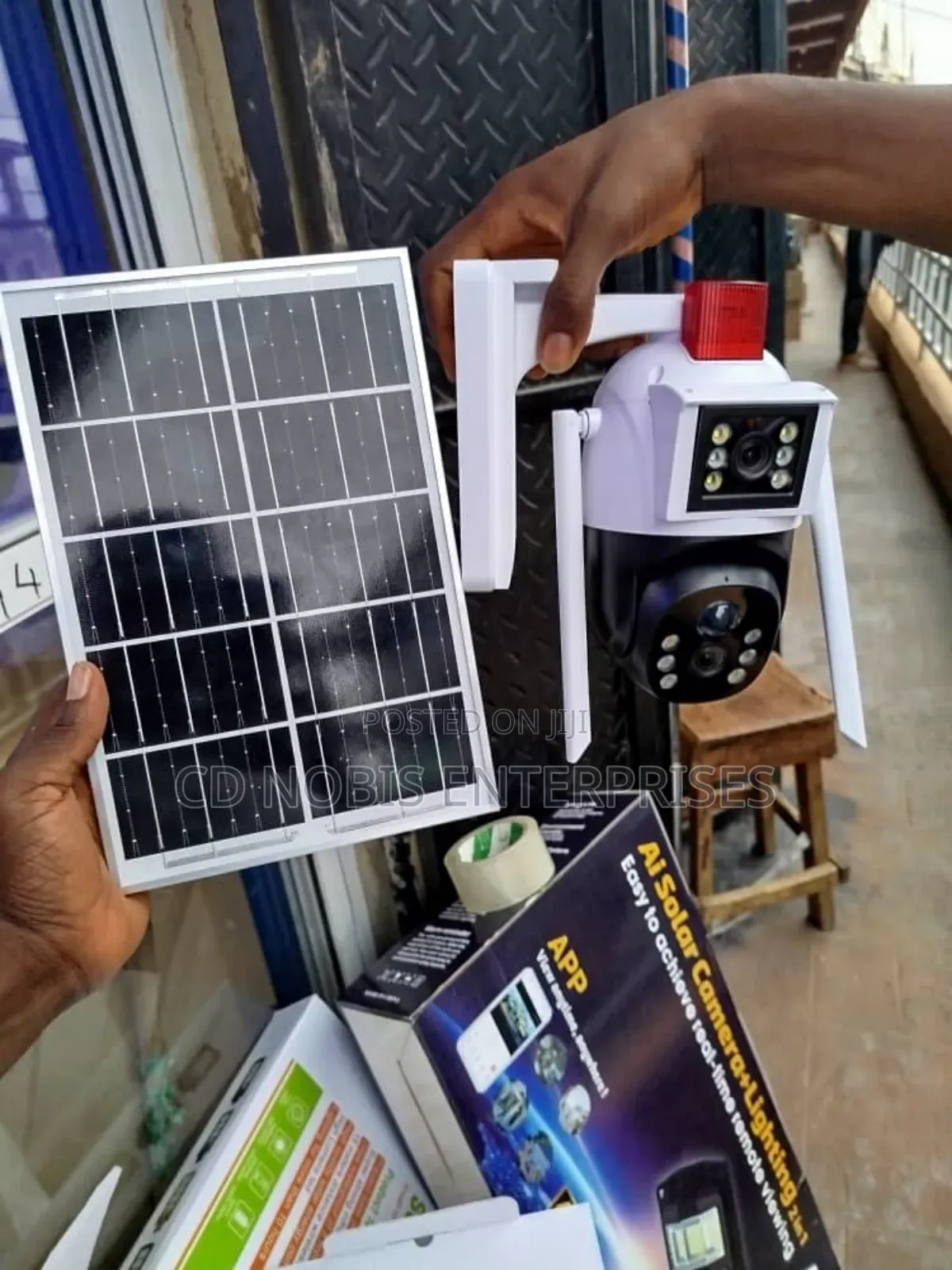 Solar Camera Double Face