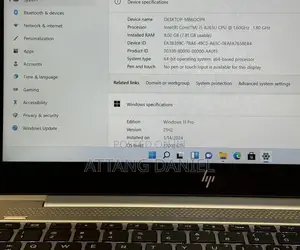 Laptop HP EliteBook 840 G5 8GB Intel Core i5 SSD 256GB