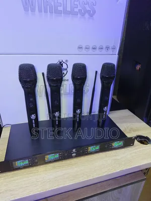 MRT 9050 Marktone Usa 4in1 Selectable Frequency Wireless Microphone.