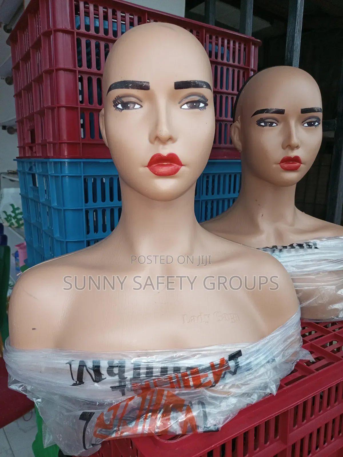 Beautiful Face and Shoulder Mannequin