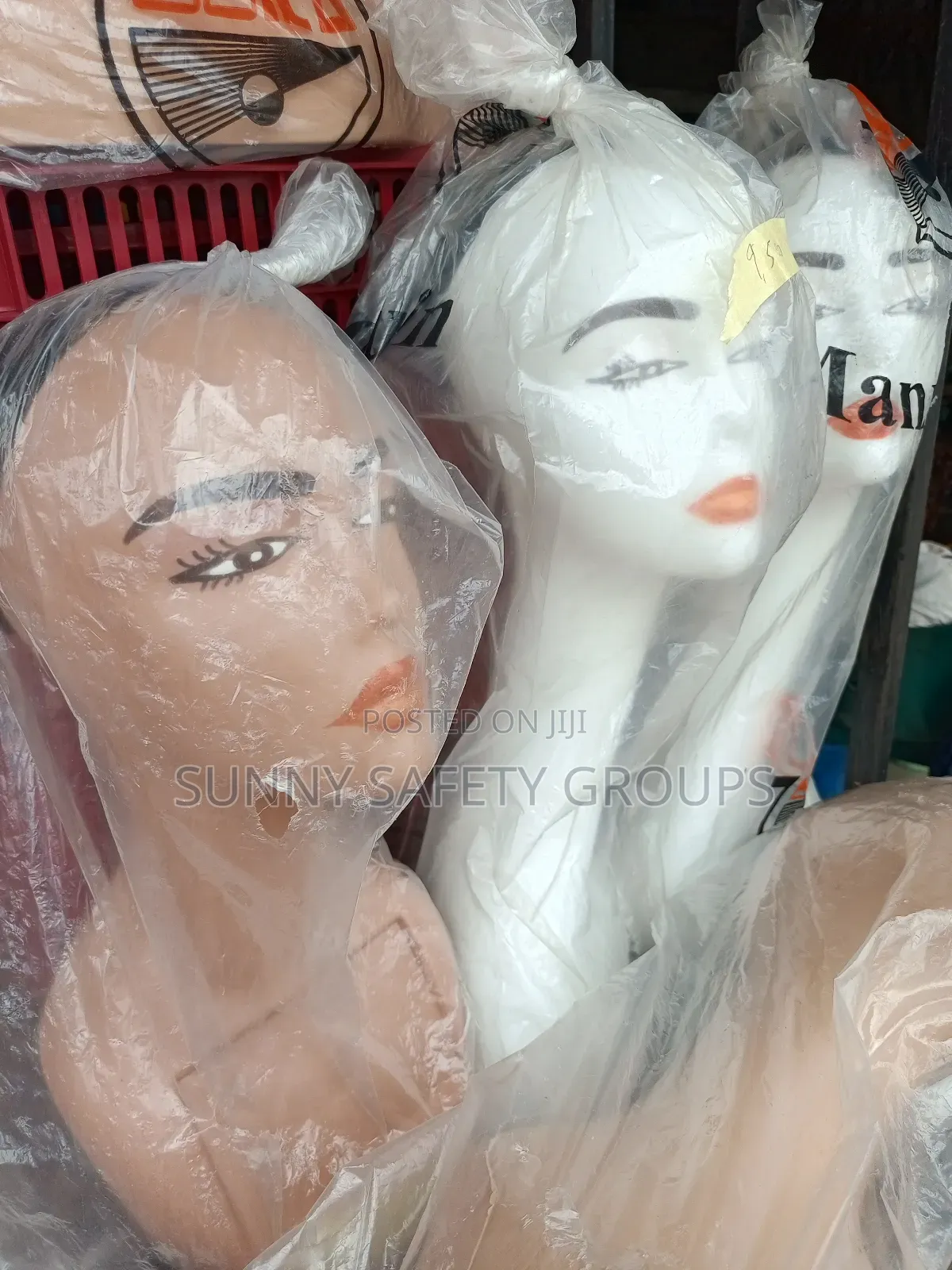 Beautiful Face and Shoulder Mannequin