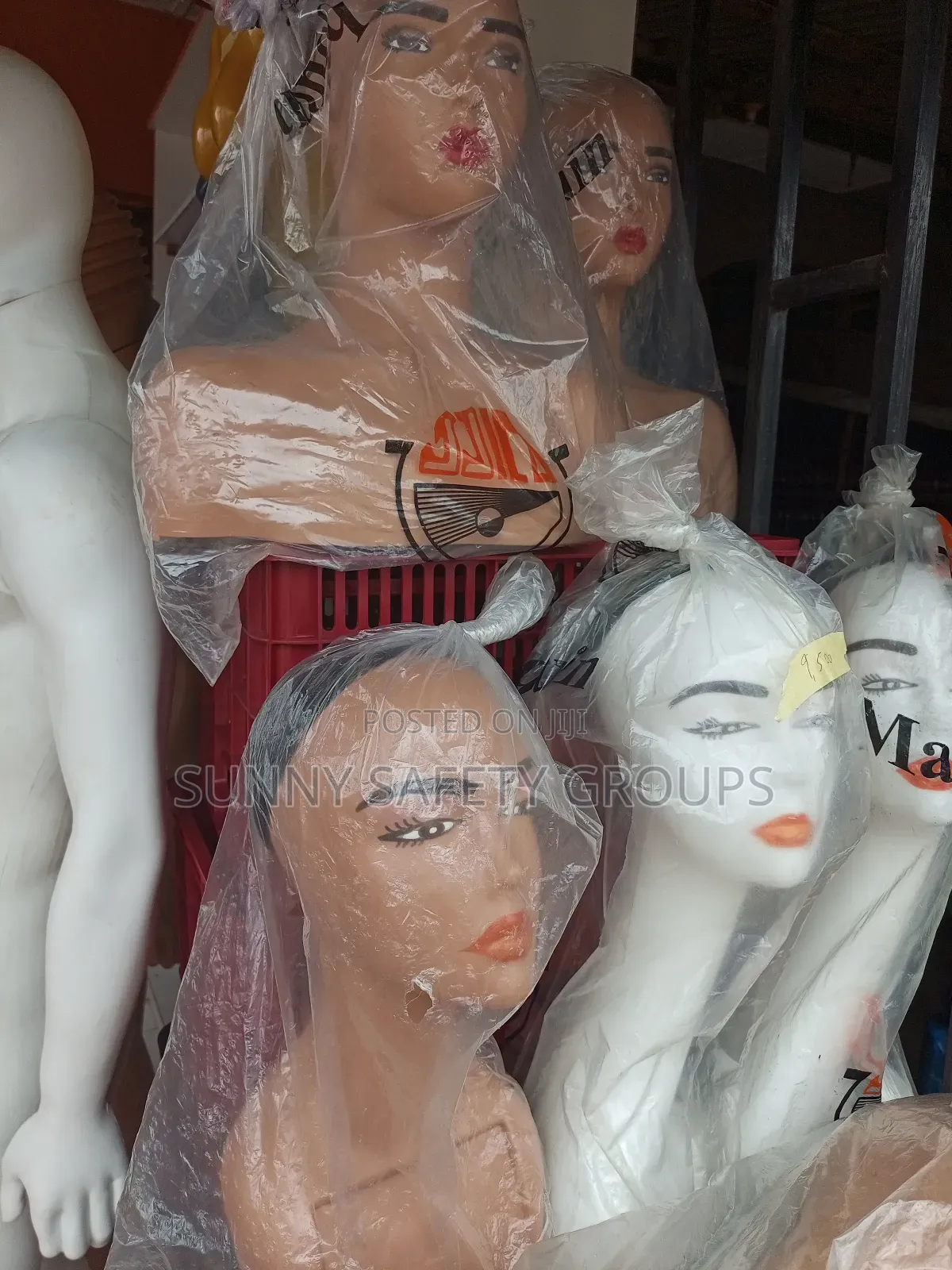 Beautiful Face and Shoulder Mannequin