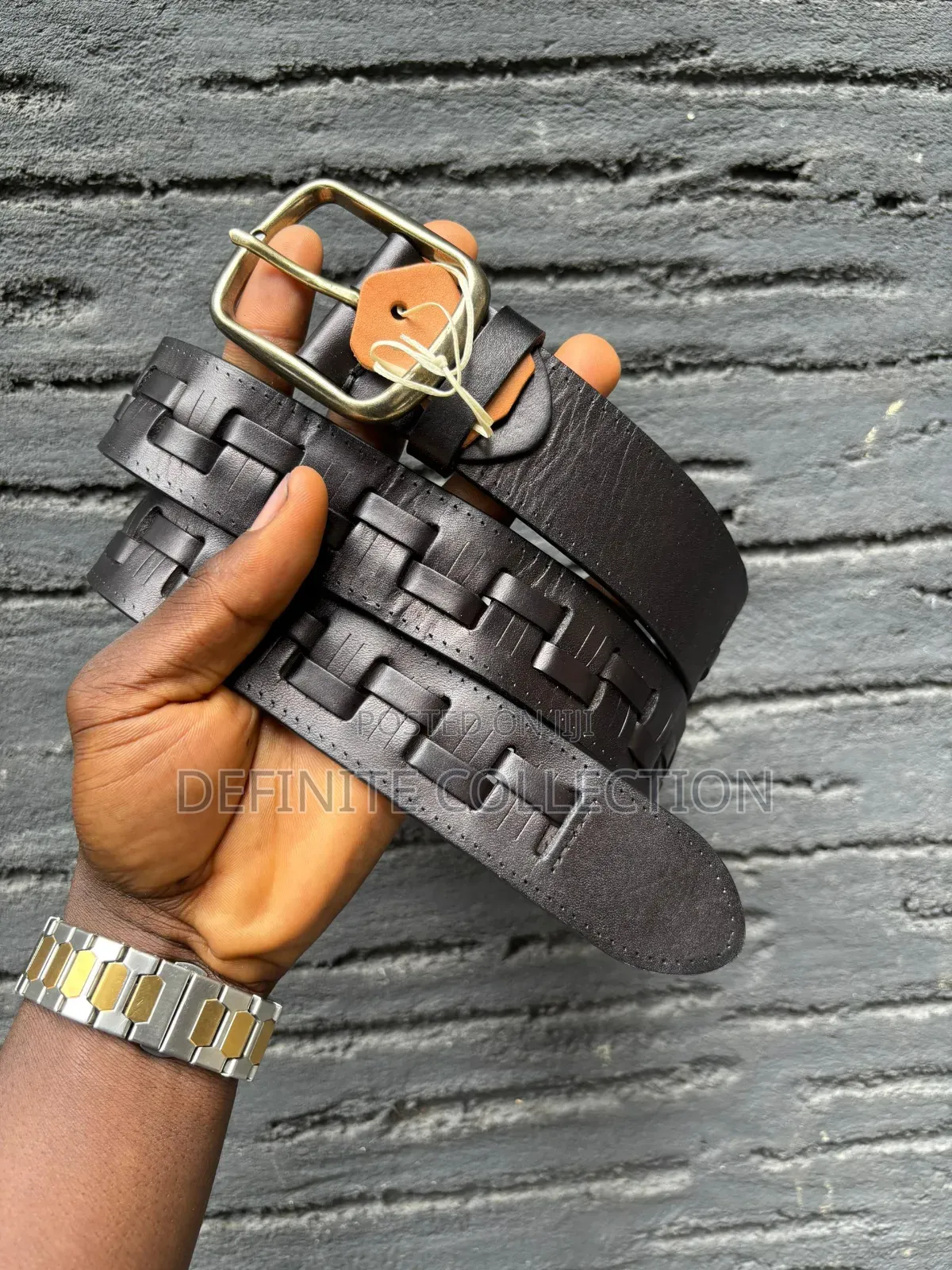 Luxury Leather Fashion Belt