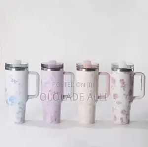Big Sale 40oz Thermal Coffee Cup With Straw Stainless Steel Vacuum