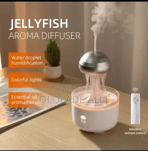 Jellyfish Humidifier Air Humidifier With 7 Color Lights Aromatherapy