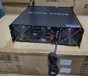 St 6000 Steck Audio Professional Power Amplifier System