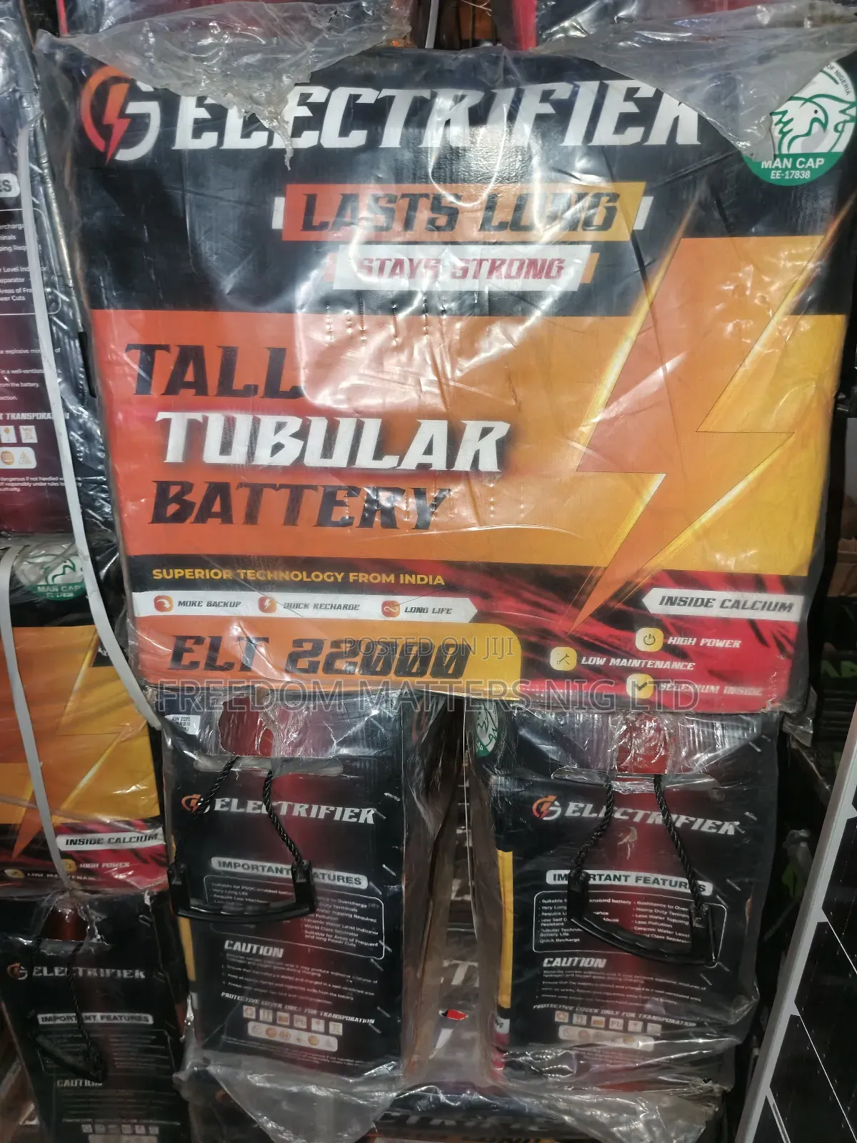 Electrifer Inverter Battery