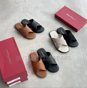 Ferragamo Italian Men’S Slippers