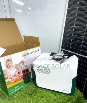 Cola 3600 All In One Solar Generator 1.2kva 3.6kwh Lithium Battery