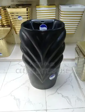 Black Luxury Standing Wash Hand Basi