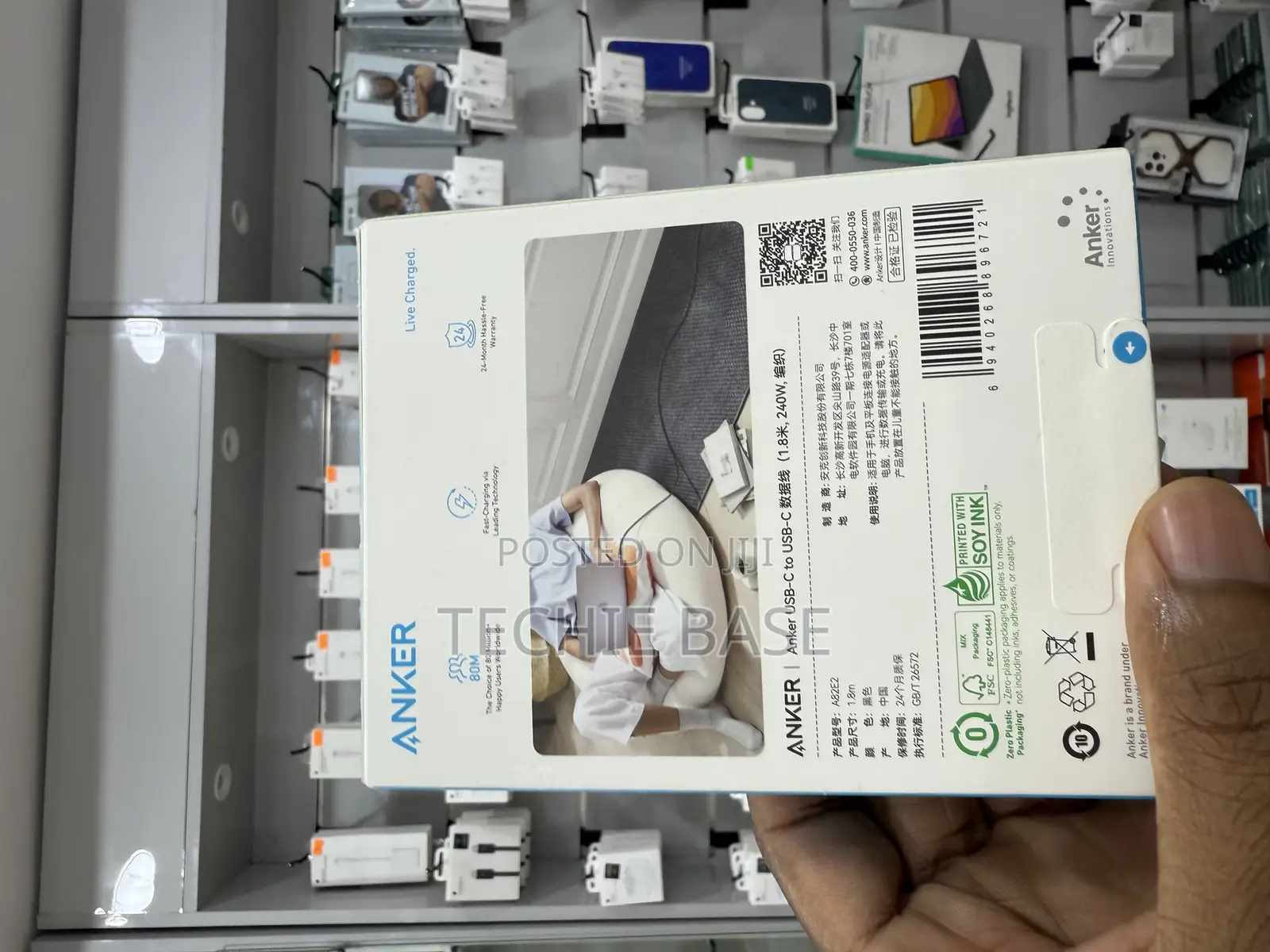 Anker 2m 240watts (Usb-C) Cable
