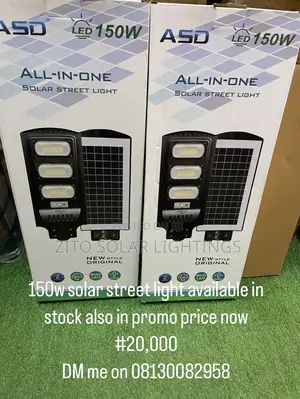 150w Asd Solar Street Light