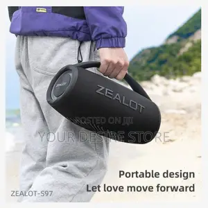 Zealot 80w Super Bass Bluetooth Speaker With 16000mah Battery S97