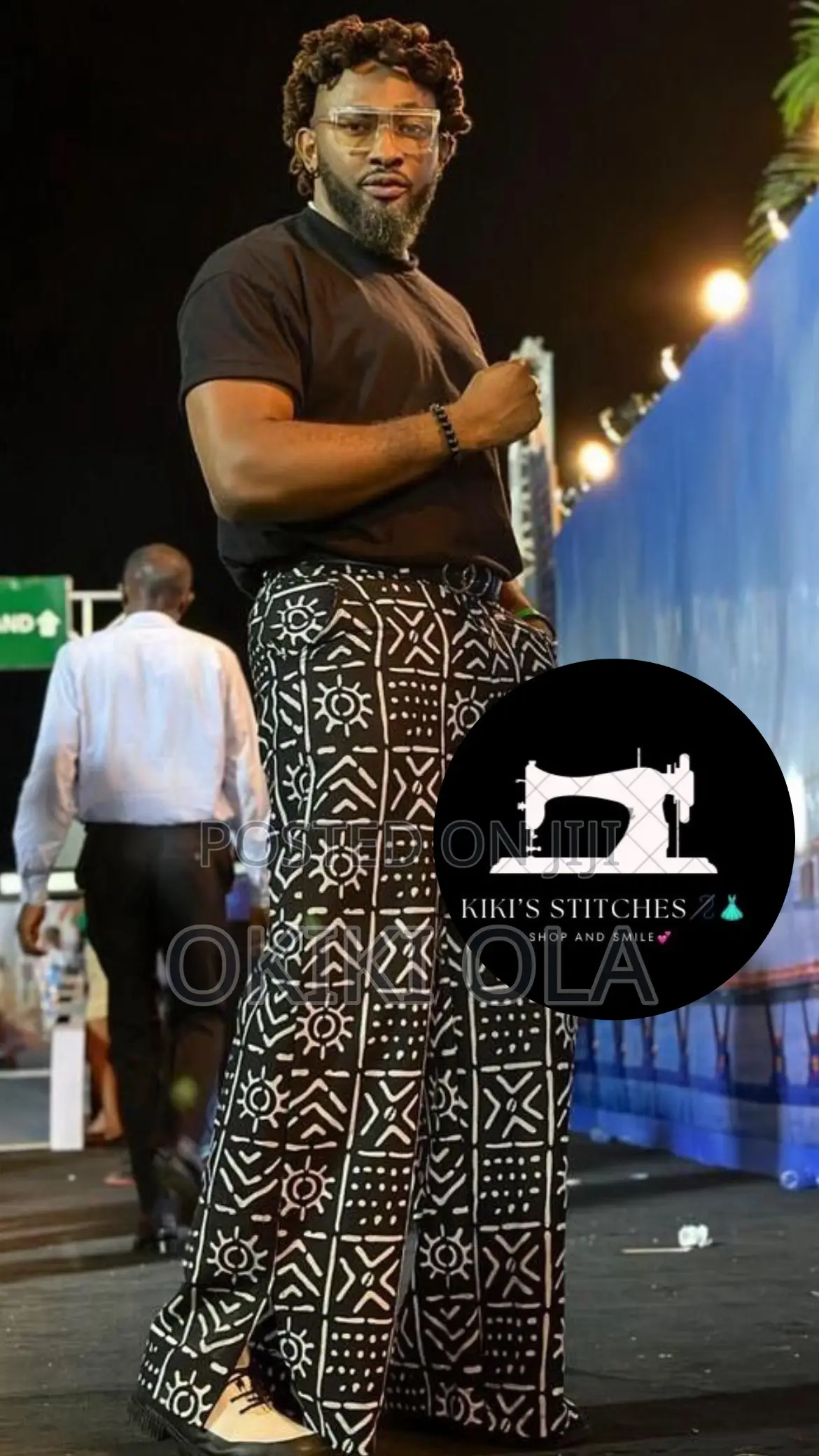 Ankara Baggy Pant Available
