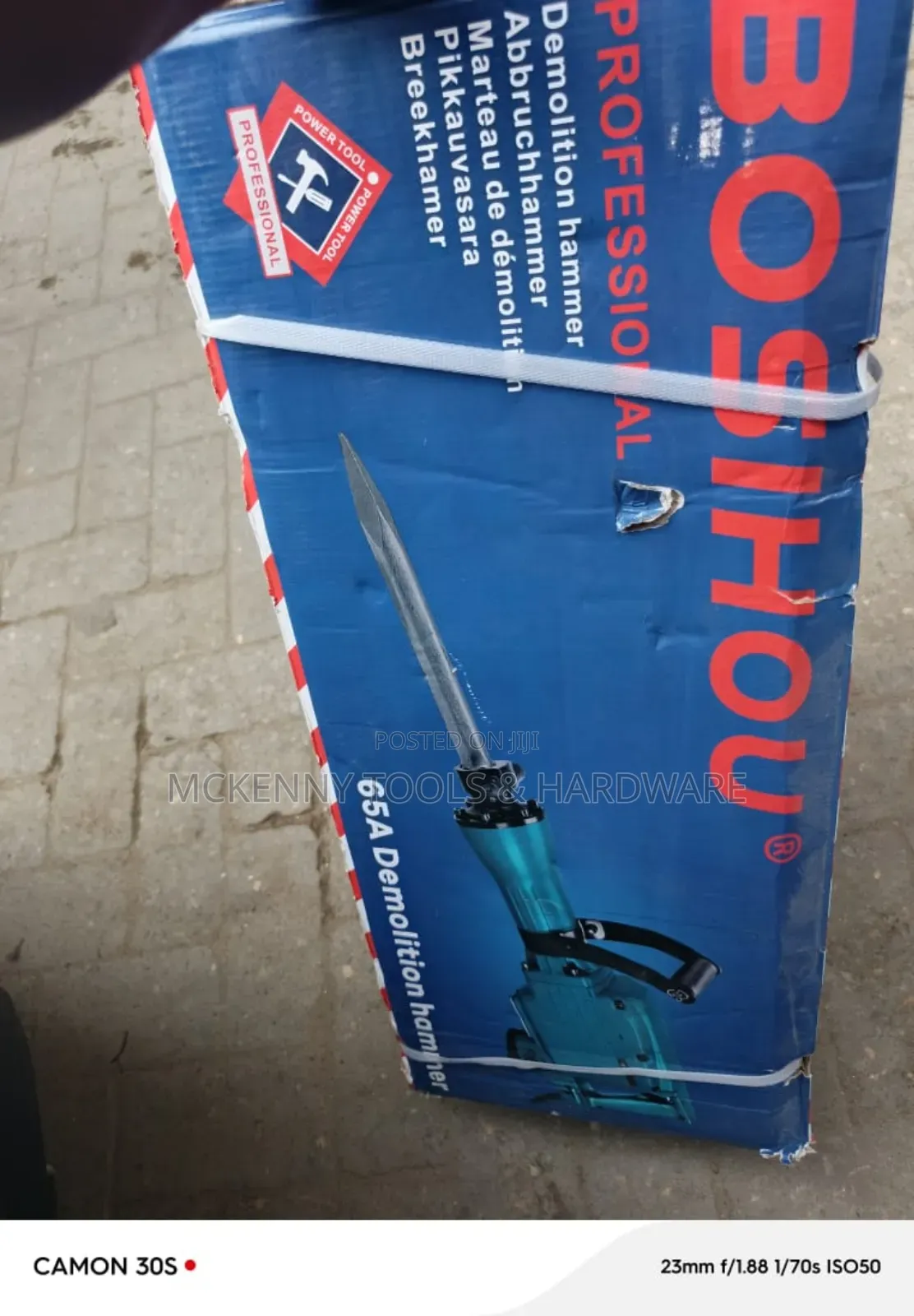 Boshou 65a Demolition Hammer 3000w