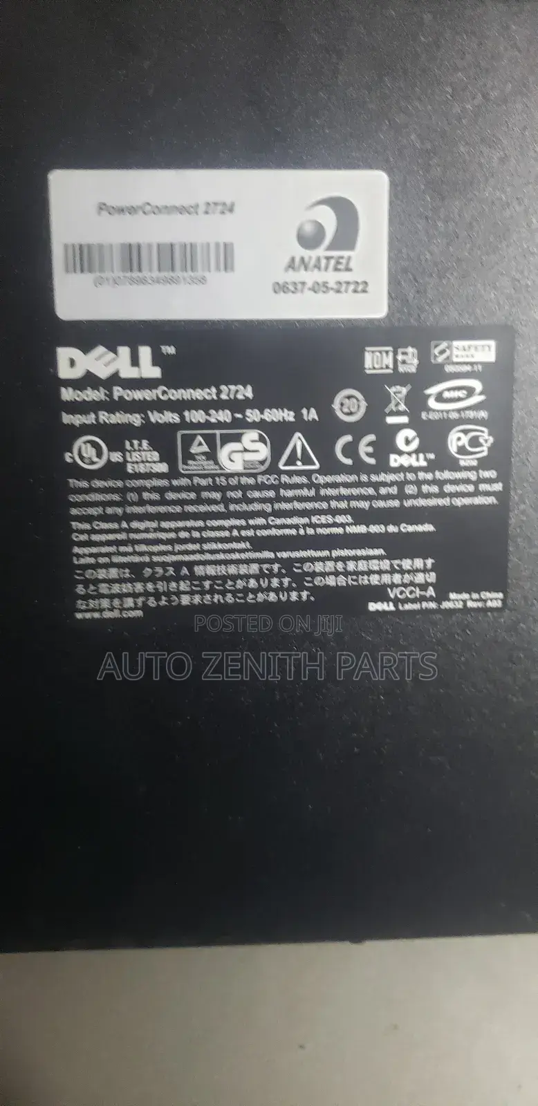 Dell Powerconnect 2724 24-Port Switch