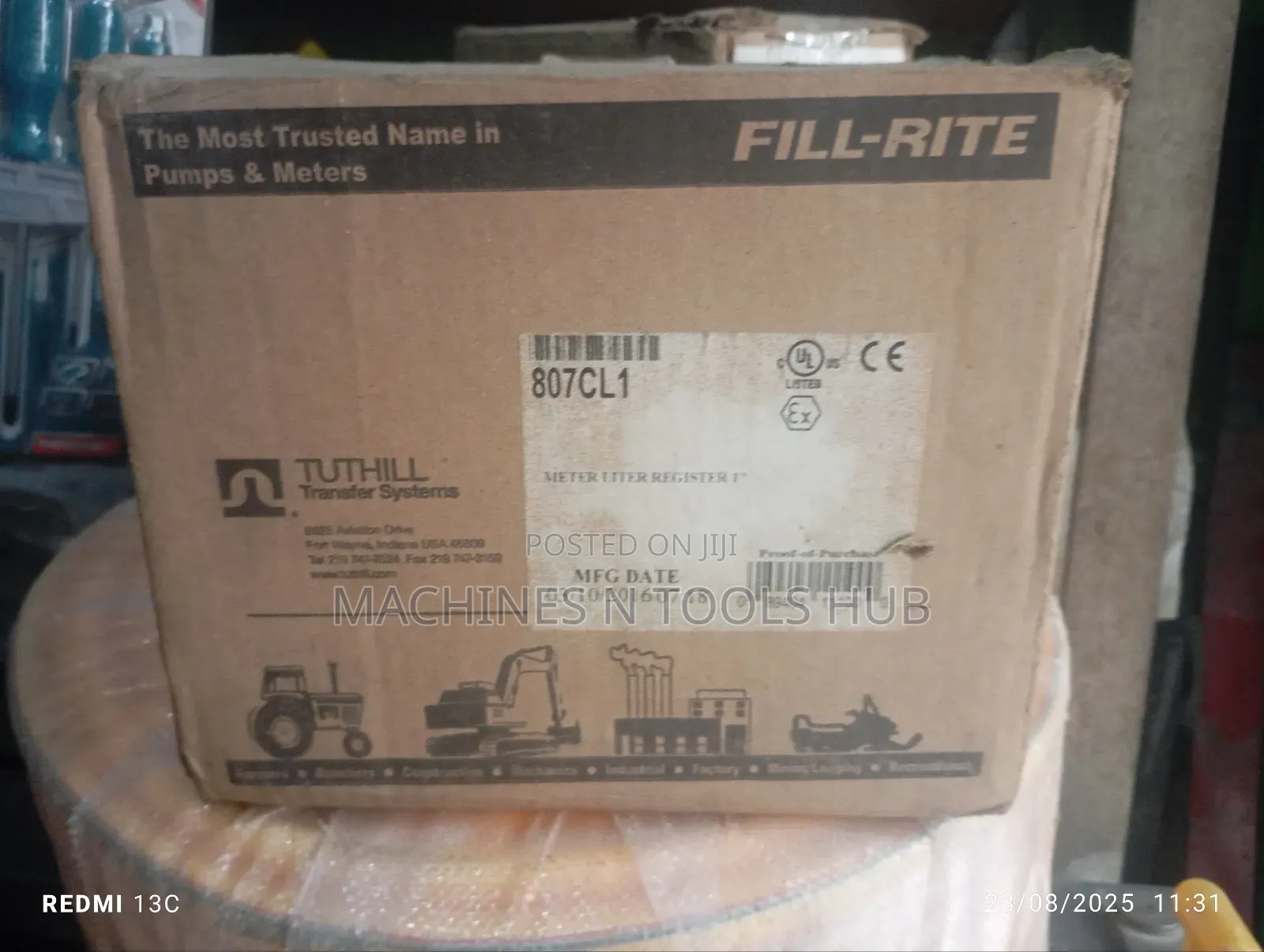 Fill-rite Mechanical Flow Meter 76 Litres/Min