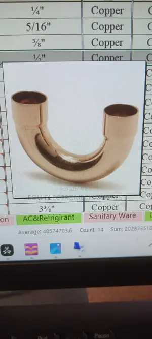 Rounded Copper Bend (U -Bend)
