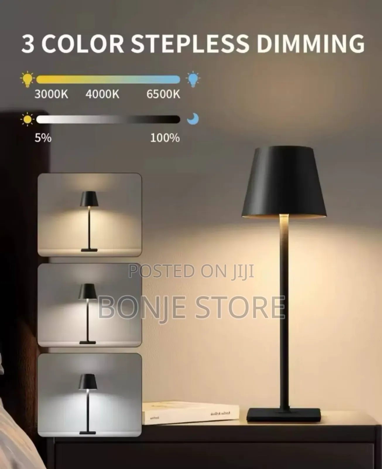Wireless Table Lamp Led Wine Bottle Base Rechargeable Vases Light