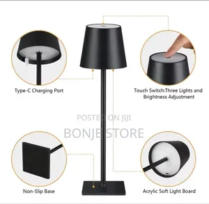 Wireless Table Lamp Led Wine Bottle Base Rechargeable Vases Light