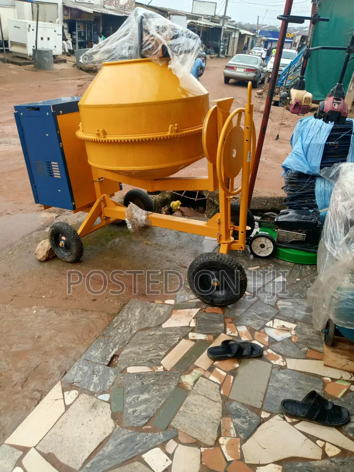 Concrete Mixer Diesel Engine 400l