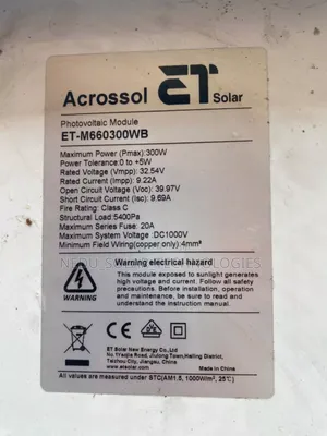 300w Mono Panel