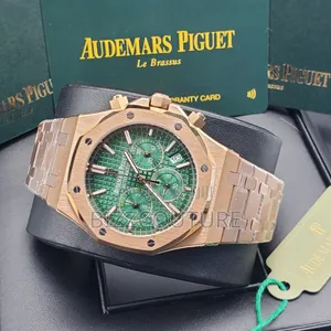 Original Audemars Piguet Gold Stainless Steel, Chronograph Watch