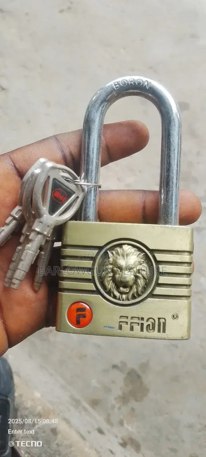 Top Security Padlock