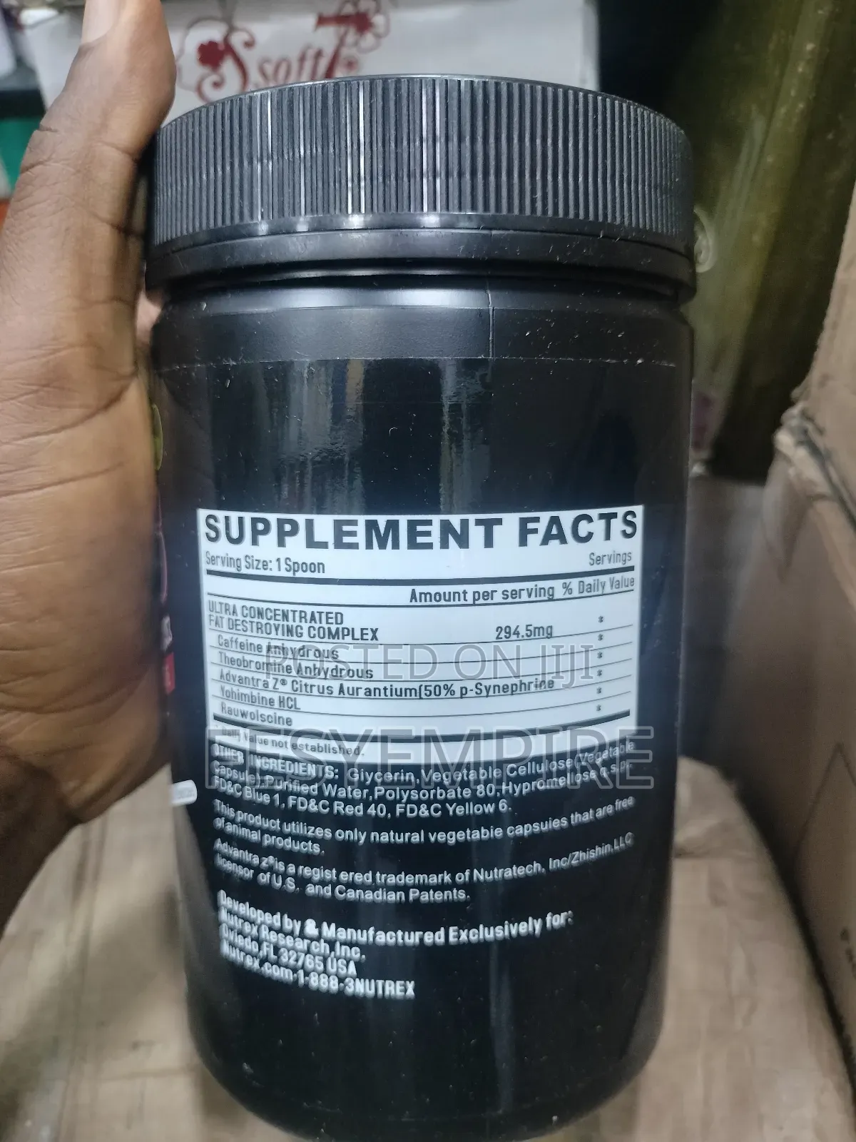 Lipo 6 Black Max Powder