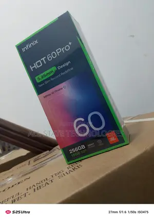 New Infinix Hot 60 Pro+ 128 GB Black