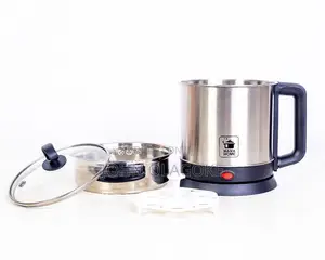 Electric Cooking Pot/Kettle With Steamer