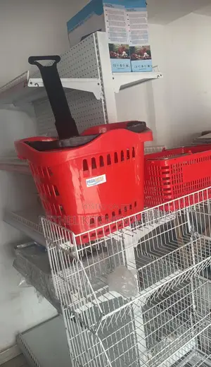 Supermarket Shopping Trolley Basket