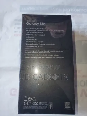 New Samsung Galaxy S8 Plus 64 GB Black