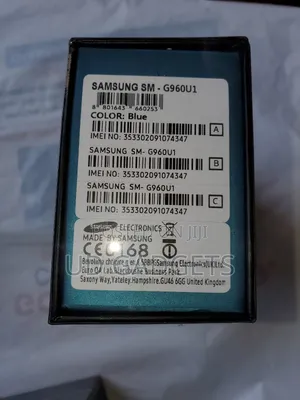 New Samsung Galaxy S9 64 GB Black