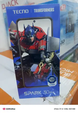 New Tecno Spark 30 Pro 256 GB Black