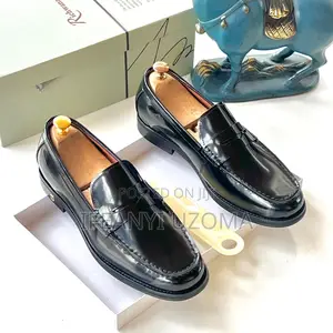 Shinnig Leather Black and Brown Shoes