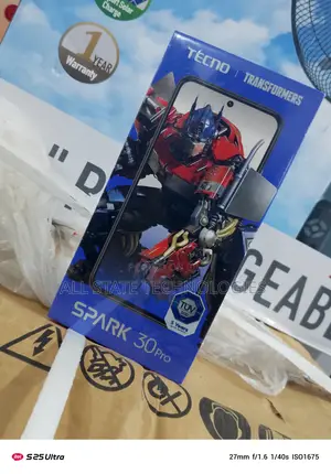 New Tecno Spark 30 Pro 256 GB Black