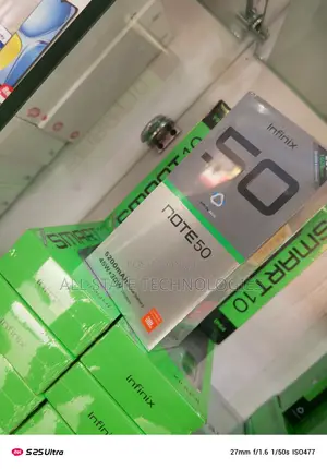 New Infinix Note 50s 256 GB Black