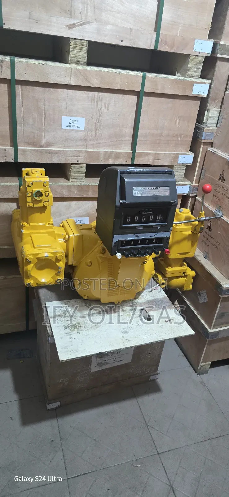 4" Automatic Flow-Meter Wit Printer