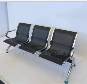 Metal Airport 3 Seaters Bench
