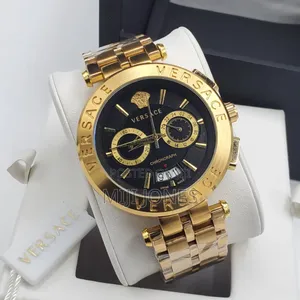 Versace Inspired Men's Watch - Battery Powered Chronograph