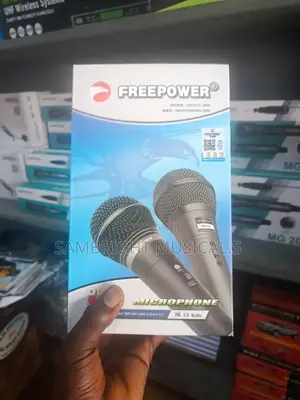 Free Power Fb-218 Dynamic Microphone