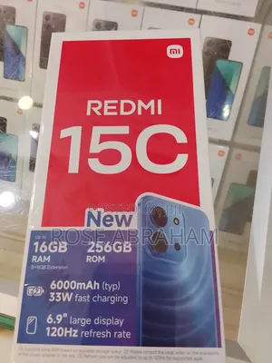 Redmi 15c- 256+8gb 128+4gb