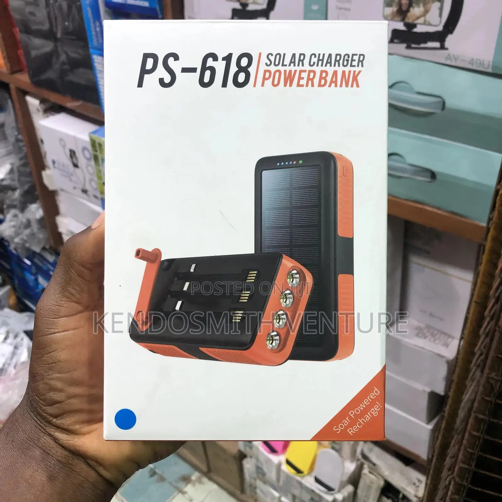 Ps-618 30000mah Solar Powerbank