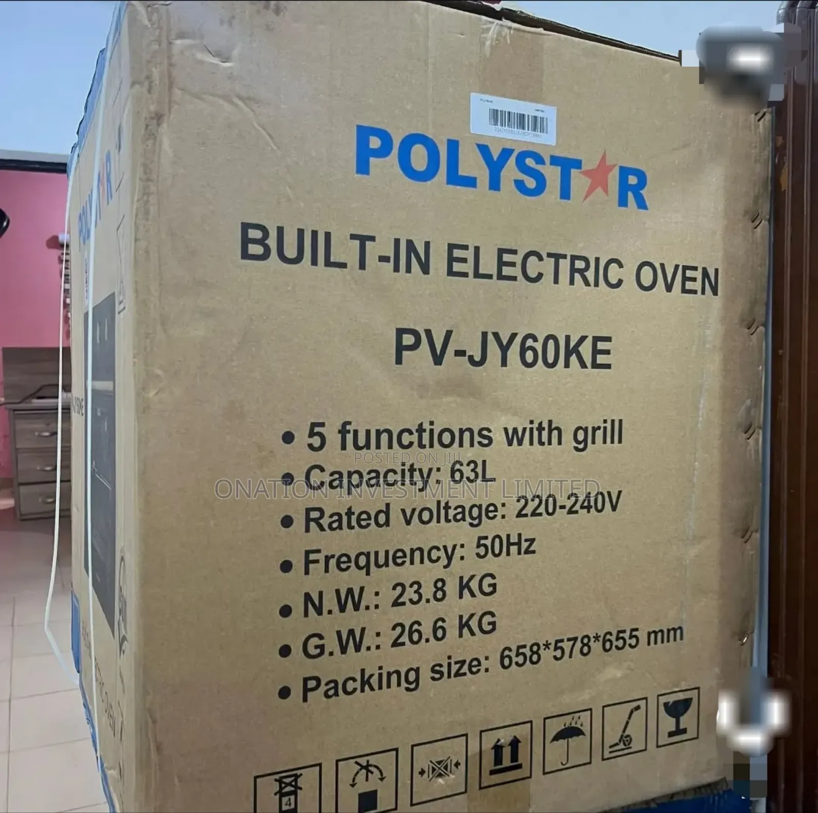 Polystar Electric Built-in Oven 60cm