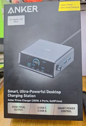 Anker 250w Smart Ultra- Powerful Desktop Charging Station