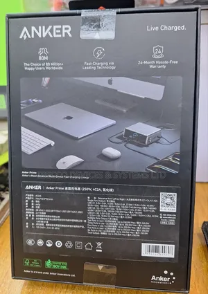 Anker 250w Smart Ultra- Powerful Desktop Charging Station
